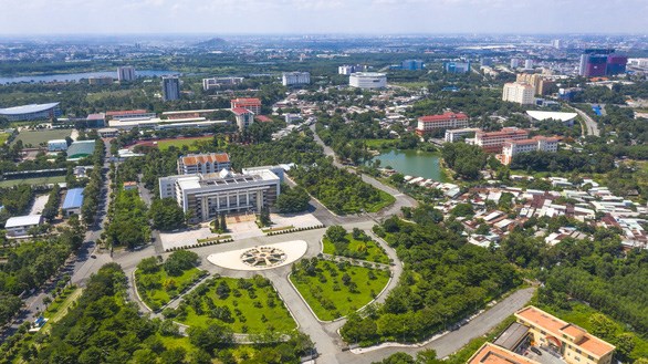 Đại học Quốc gia TP HCM, một trong những trọng t&acirc;m ph&aacute;t triển của th&agrave;nh phố mới Thủ Đức