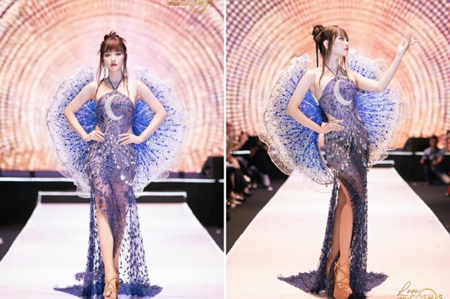Hoa hậu Mai Phương nổi bật với thiết kế xuất sắc nhất tại Juliette Fashion Show.