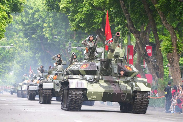 Cận cảnh d&#224;n kh&#237; t&#224;i trong buổi tổng duyệt diễu phố H&#224; Nội - Ảnh 5