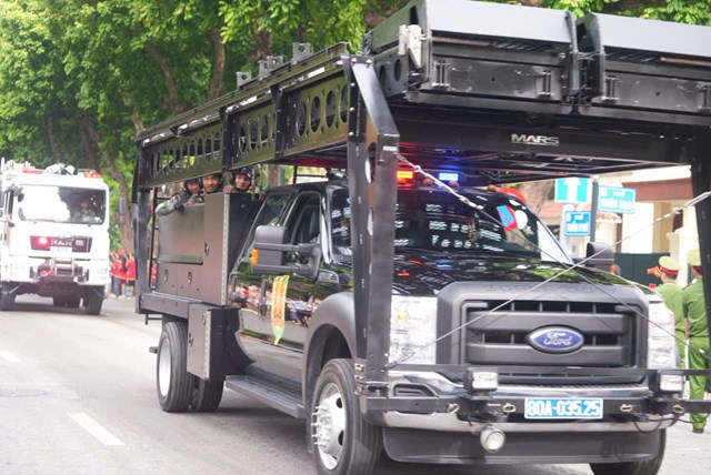 Cận cảnh d&#224;n kh&#237; t&#224;i trong buổi tổng duyệt diễu phố H&#224; Nội - Ảnh 26