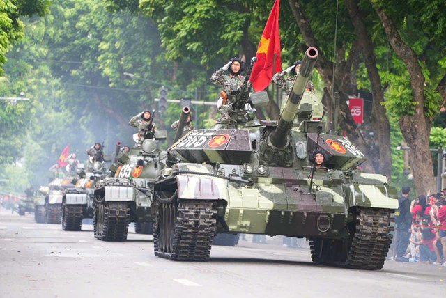 Cận cảnh d&#224;n kh&#237; t&#224;i trong buổi tổng duyệt diễu phố H&#224; Nội - Ảnh 7