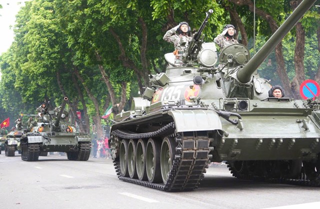 Cận cảnh d&#224;n kh&#237; t&#224;i trong buổi tổng duyệt diễu phố H&#224; Nội - Ảnh 2