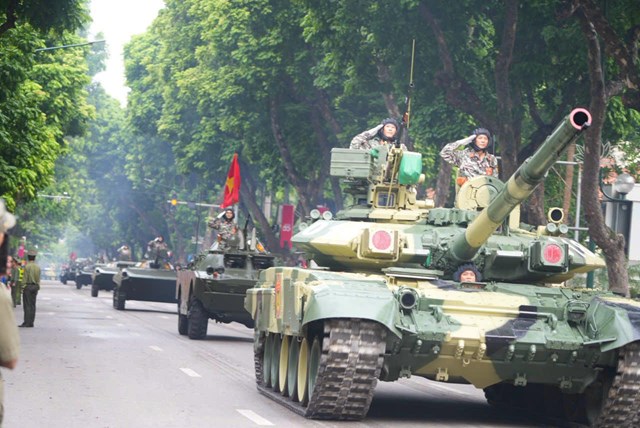 Cận cảnh d&#224;n kh&#237; t&#224;i trong buổi tổng duyệt diễu phố H&#224; Nội - Ảnh 10