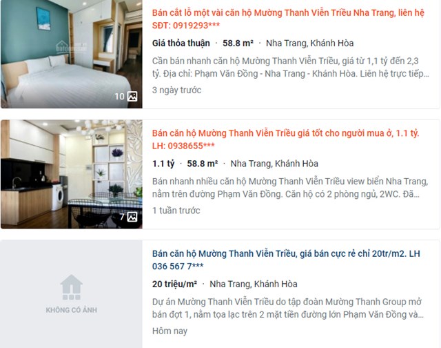 H&agrave;ng loạt tin đăng rao b&aacute;n cắt lỗ trong giai đoạn dịch Covid-19. (Ảnh: Khải An)
