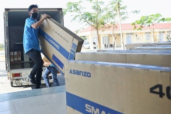 18 container h&agrave;ng h&oacute;a của Asanzo bị tạm giữ ở cảng C&aacute;t L&aacute;i v&agrave; Hải Ph&ograve;ng sẽ được th&ocirc;ng quan.