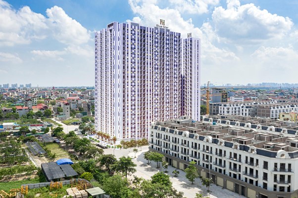 Hanhomes Blue Star - nơi an cư l&yacute; tưởng tại phố du lịch mới Gia L&acirc;m