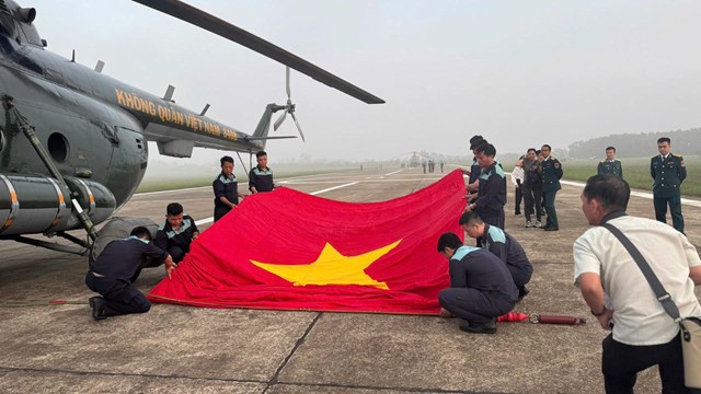 C&ocirc;ng t&aacute;c chuẩn bị trước khi bay.