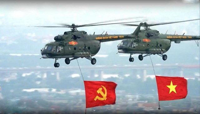 Trang trọng Lễ kỷ niệm, diễu binh, diễu h&#224;nh 80 năm C&#225;ch mạng th&#225;ng T&#225;m v&#224; Quốc kh&#225;nh 2/9 - Ảnh 11