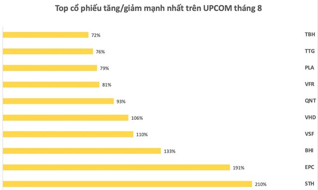 H&#224;ng loạt cổ phiếu bứt ph&#225; trong th&#225;ng thị trường biến động mạnh, &quot;qu&#225;n qu&#226;n&quot; thuộc về một m&#227; tăng 210% - Ảnh 4