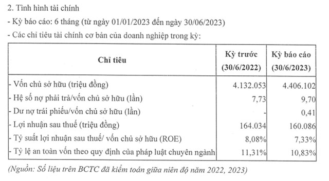 Nợ phải trả EVNFinance gấp gần 10 lần vốn chủ sở hữu trong nửa đầu năm 2023  - Ảnh 1