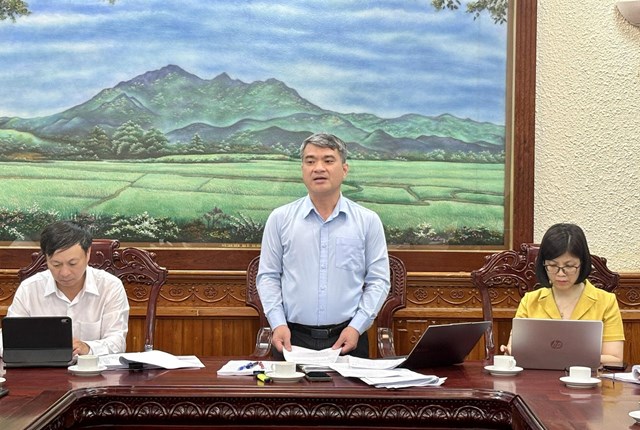 Thứ trưởng Nguyễn Thanh T&uacute; ph&aacute;t biểu kết luận.