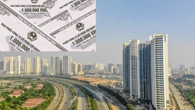 Doanh nghiệp bất động sản chạy đua huy động vốn. Ảnh minh hoạ