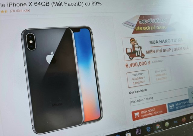 C&aacute;c mẫu iPhone X mất FaceID c&oacute; nguồn gốc kh&ocirc;ng r&otilde; r&agrave;ng, người d&ugrave;ng n&ecirc;n c&acirc;n nhắc trước khi mua sản phẩm n&agrave;y.