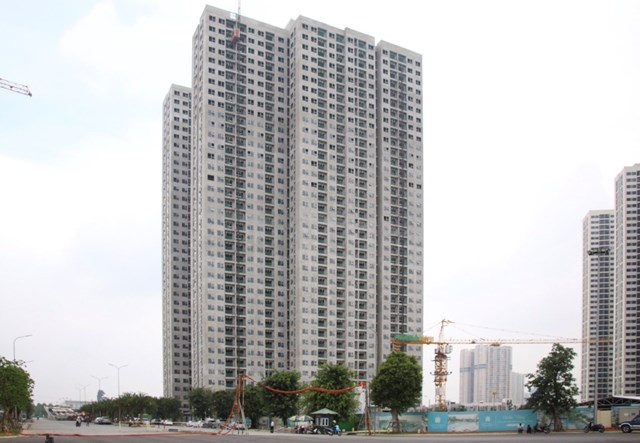 Imperia Smart City đ&atilde; ho&agrave;n thiện x&acirc;y th&ocirc; giai đoạn 1