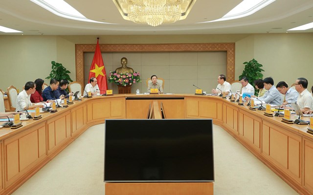 Quang cảnh phiên họp. (Ảnh: VGP)