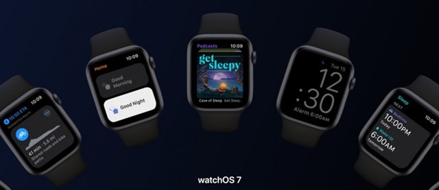 &nbsp; watchOS 7 bổ sung nhiều t&iacute;nh năng mới. Ảnh:&nbsp;GSM Arena.