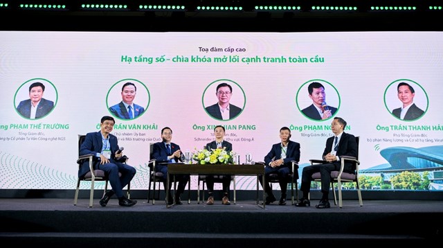 Toạ đ&agrave;m cấp cao: &ldquo;Hạ tầng số - ch&igrave;a kho&aacute; mở lối cạnh tranh to&agrave;n cầu&rdquo;