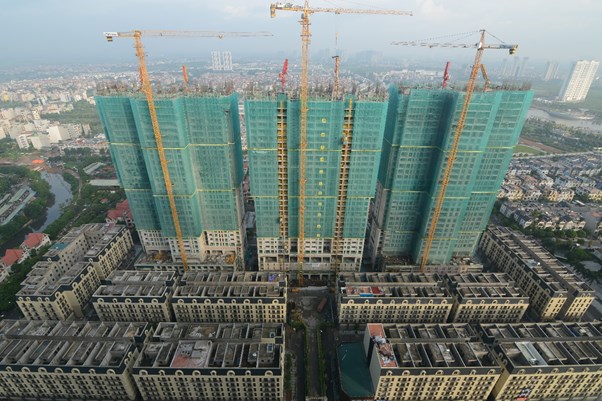 Tiến độ thi c&ocirc;ng dự &aacute;n đảm bảo b&agrave;n giao từ qu&yacute; IV/2021