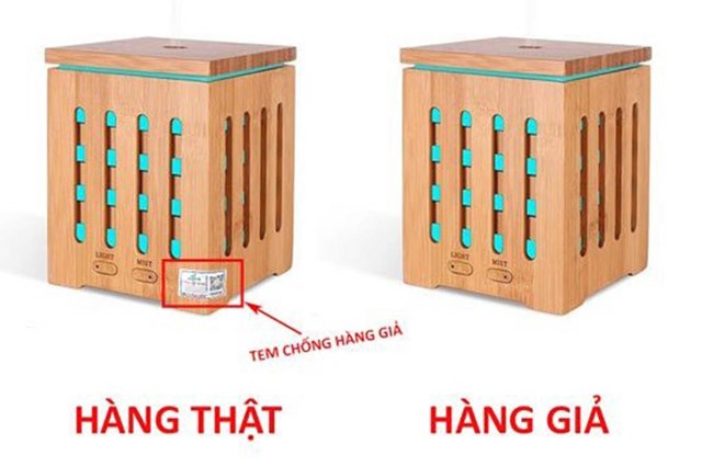 Rất khó phân biệt đâu là hàng thật, đâu là hàng giả.