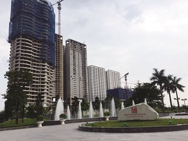 Khu đ&ocirc; thị Ngoại giao đo&agrave;n l&agrave; một trong số những c&ocirc;ng tr&igrave;nh ghi nhận dấu của Hancorp. Ảnh: DNCC