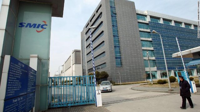 SMIC l&agrave; c&aacute;i t&ecirc;n tiếp theo hứng chịu đ&ograve;n trừng phạt của Mỹ. Ảnh: CNN.