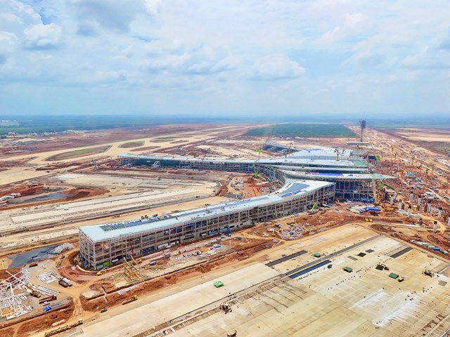 Giai đoạn sau năm 2030, khi hạ tầng giao thông kết nối vùng (đường bộ, đường sắt) đã hoàn thiện, Long Thành sẽ trở thành trung tâm hàng không hàng đầu - Ảnh: ACV