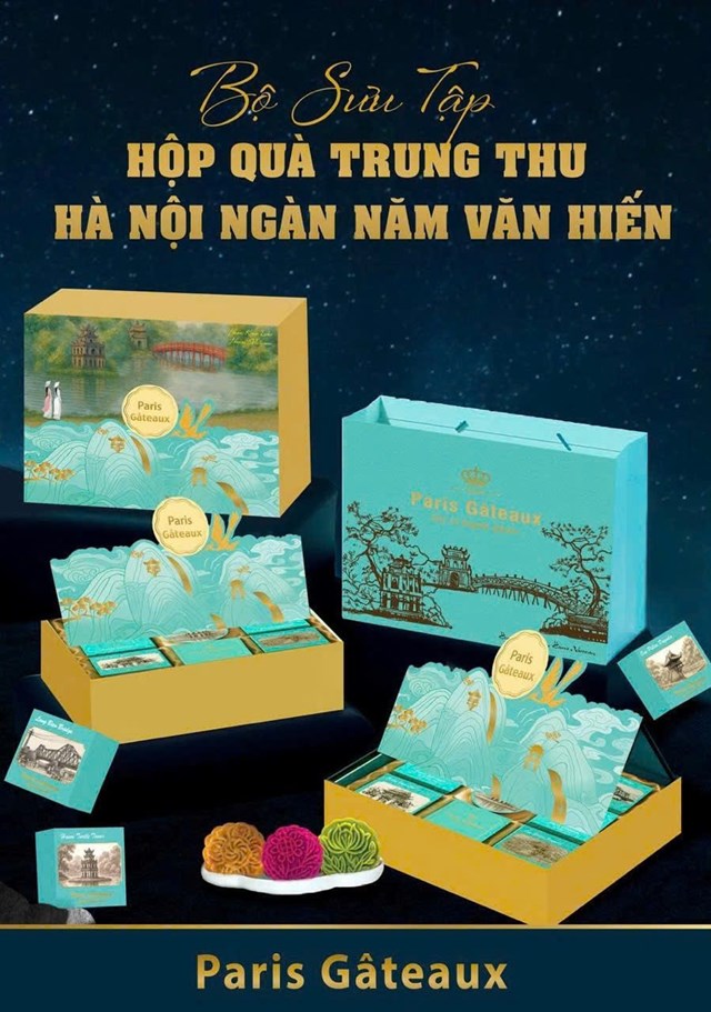 Trung thu Paris G&#226;teaux 2025: Khi k&#253; ức H&#224; Nội xưa giao thoa c&#249;ng xu hướng ẩm thực quốc tế - Ảnh 1