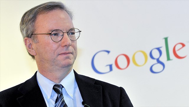 Tỷ ph&uacute; c&ocirc;ng nghệ Eric Schmidt.