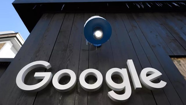 Biểu tượng của c&ocirc;ng ty Google - Ảnh: AFP