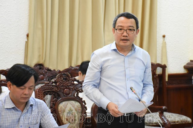 Họp Tổ c&#244;ng t&#225;c g&#243;p &#253; dự thảo B&#225;o c&#225;o kết quả r&#224; so&#225;t văn bản quy phạm ph&#225;p luật - Ảnh 2