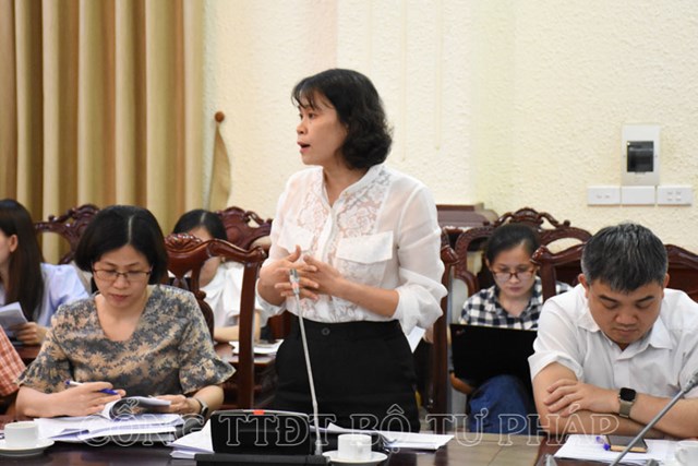 Họp Tổ c&#244;ng t&#225;c g&#243;p &#253; dự thảo B&#225;o c&#225;o kết quả r&#224; so&#225;t văn bản quy phạm ph&#225;p luật - Ảnh 5