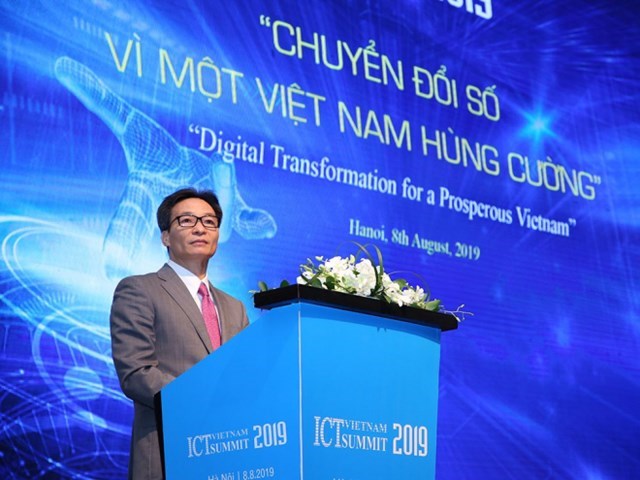 Ph&oacute; Thủ tướng Vũ Đức Đam tại Diễn đ&agrave;n Cấp cao CNTT-TT Việt Nam