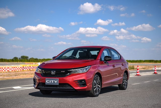 Honda City 2020 thừa hưởng thiết kế từ Civic v&agrave; Accord. Ảnh:&nbsp;Motortrivia.