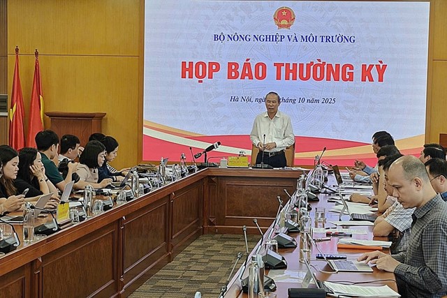 Toàn cảnh họp báo - Ảnh: VGP/Đỗ Hương