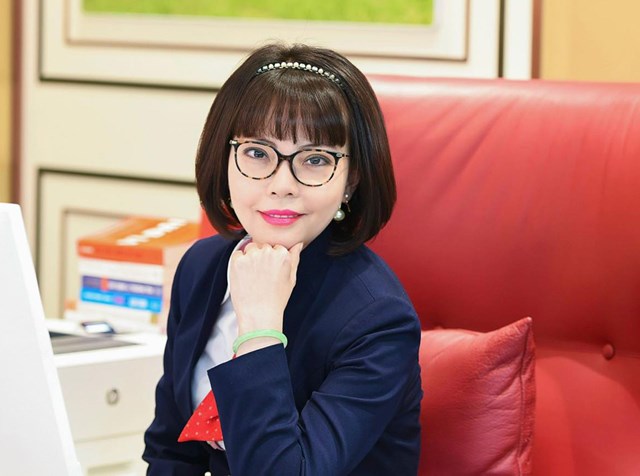 B&agrave; Đỗ Vũ Phương Anh l&agrave; Tổng Gi&aacute;m đốc của Tập đo&agrave;n DOJI.