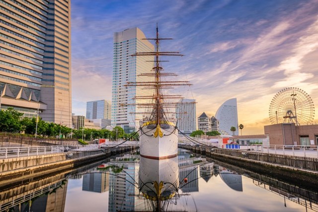 Vẻ đẹp hiện đại, lộng lẫy của th&agrave;nh phố cảng Yokohama ng&agrave;y nay &nbsp;