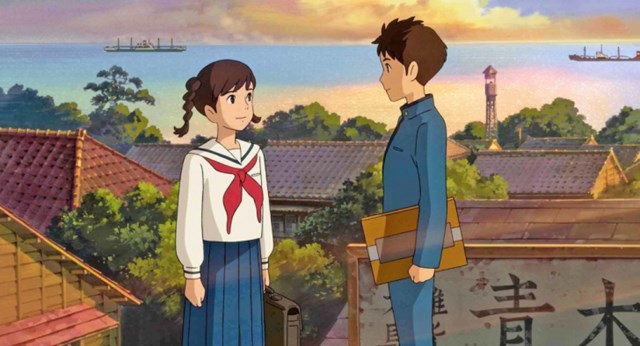 H&igrave;nh ảnh của cảng biển Yokohama trong bộ phim hoạt h&igrave;nh &ldquo;Ngọn đồi hoa hồng anh&rdquo; &nbsp;