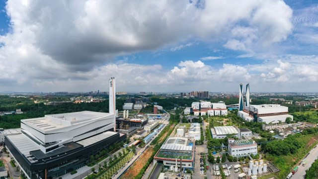 Một nh&agrave; m&aacute;y xử l&yacute; r&aacute;c thải sử dụng AI tại Trung Quốc (Ảnh: Alibaba). &nbsp;