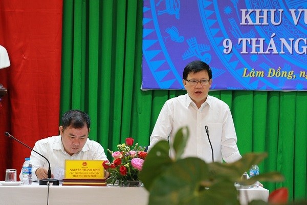 Hội nghị giao ban c&#225;c Sở Tư ph&#225;p khu vực ph&#237;a Nam 9 th&#225;ng đầu năm 2022 - Ảnh 3