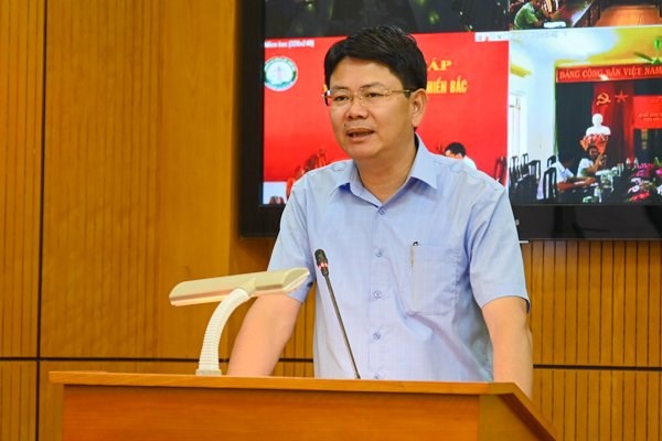 Thứ trưởng Bộ Tư ph&aacute;p Nguyễn Thanh Tịnh&nbsp;ph&aacute;t biểu khai mạc lớp bồi dưỡng (Ảnh: L&ecirc; Huy)