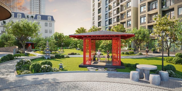 Kh&#225;m ph&#225; vườn Nhật nội khu quy m&#244; nhất tại Vinhomes Smart City - Ảnh 3