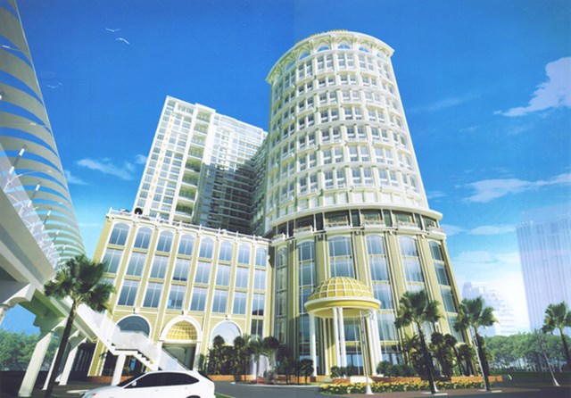 Phối cảnh dự &aacute;n Kh&aacute;ch sạn - căn hộ du lịch 5 sao Fivestar Poseidon. Nguồn: namsaogroup.com