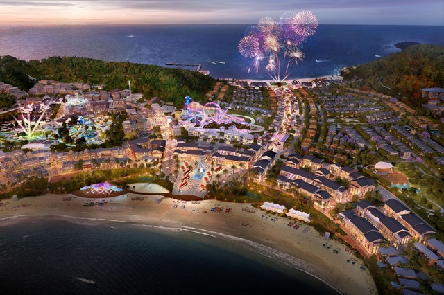 Hon Thom Paradise Island được x&acirc;y dựng với m&ocirc; h&igrave;nh đảo kh&ocirc;ng ngủ s&ocirc;i động suốt bốn m&ugrave;a &nbsp;
