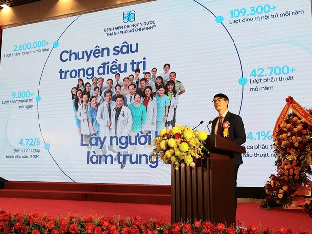 Bệnh viện Đại học Y Dược TP. Hồ Ch&#237; Minh - Điển h&#236;nh ti&#234;n tiến ng&#224;nh &#221; tế tại đại hội thi đua y&#234;u nước lần thứ VIII (2025 - 2030) - Ảnh 1