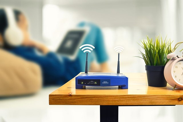 Vị tr&iacute; đặt router ảnh hưởng đến tốc độ cũng như sự ổn định internet nh&agrave; bạn. Ảnh minh hoạ: Internet