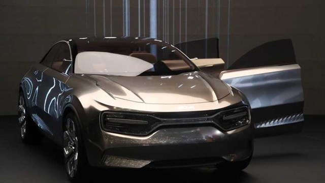 Mẫu concept xe điện Kia Imagine.