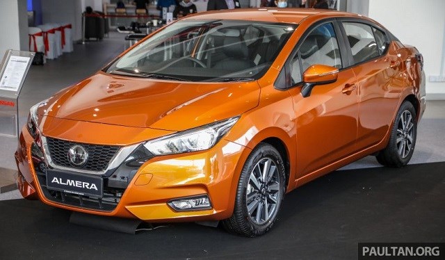 Sunny thế hệ mới với t&ecirc;n gọi Almera đ&atilde; được Nissan tr&igrave;nh l&agrave;ng tại một số thị trường. Ảnh:&nbsp;Paultan