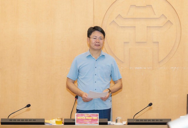 Thứ trưởng Bộ Tư ph&aacute;p Nguyễn Thanh Tịnh ph&aacute;t biểu kết luận buổi l&agrave;m việc.