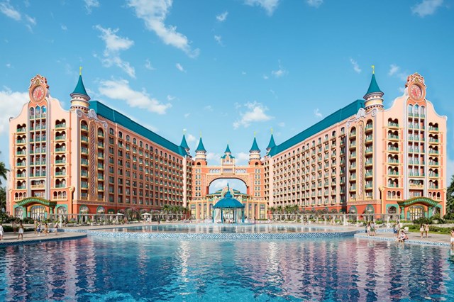 Tổ hợp nghỉ dưỡng cung cấp 7.000 ph&ograve;ng nghỉ hiện đại thuộc chuỗi 20 thương hiệu kh&aacute;ch sạn danh tiếng &nbsp;