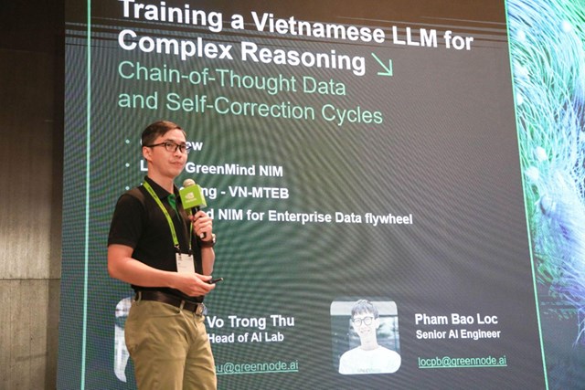 GreenMind - m&ocirc; h&igrave;nh suy luận LLM tiếng Việt m&atilde; nguồn mở đầu ti&ecirc;n t&iacute;ch hợp tr&ecirc;n nền tảng NVIDIA NIM được GreenNode ch&iacute;nh thức giới thiệu.